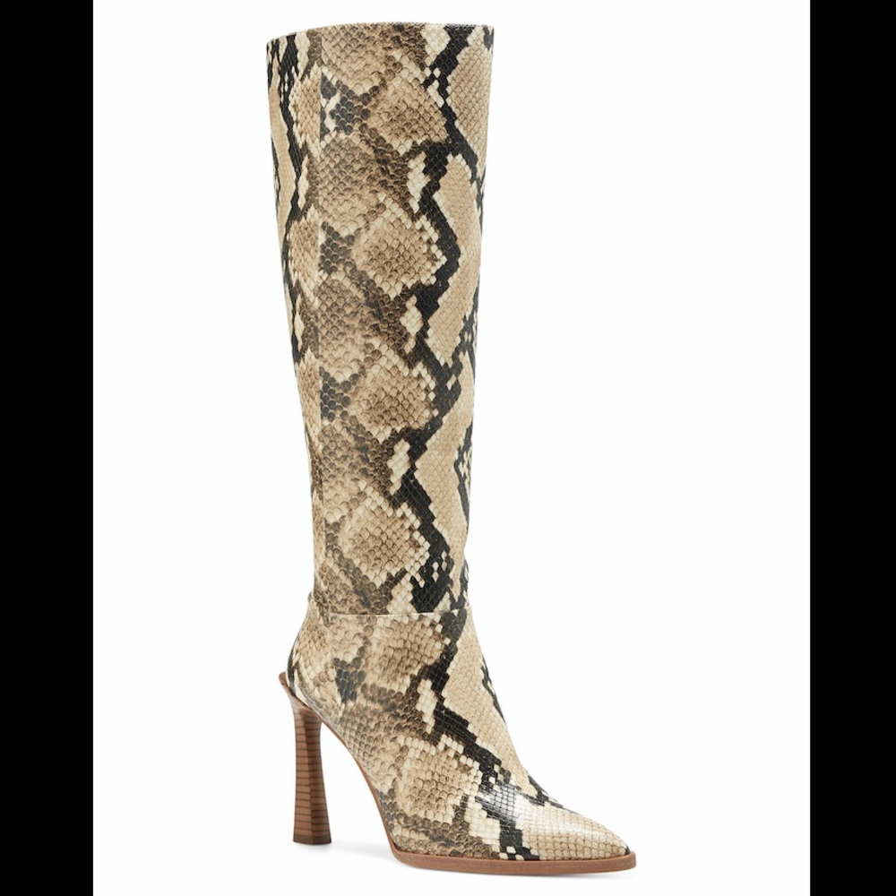 NWOT Vince Camuto Snakeskin Boots